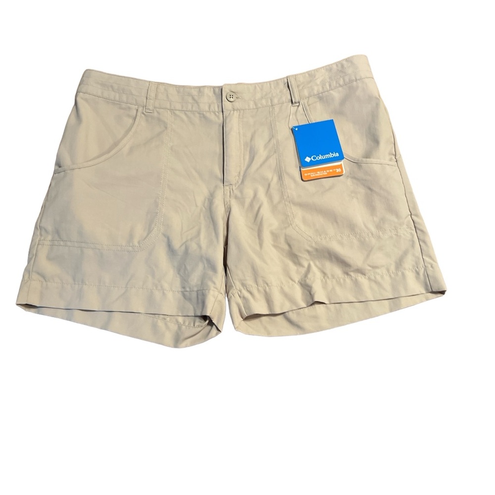 Columbia Silver Ridge III Short Tan Omni-Shade UPF 30 Youth Size XL NEW/NWT
